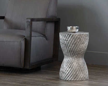 SUNPAN Cara End Table - Marble Look