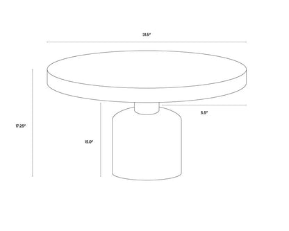 SUNPAN Elmira Coffee Table