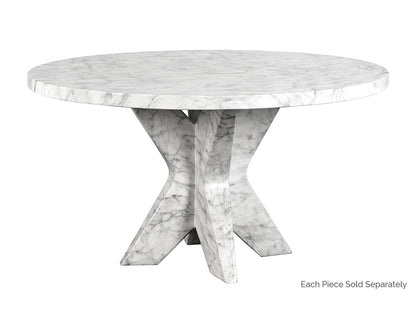 SUNPAN Cypher Dining Table Top - Marble Look – 55"