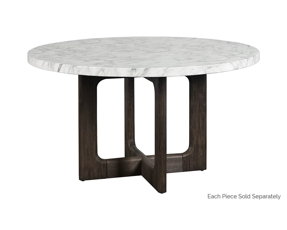 SUNPAN Cypher Dining Table Top - Marble Look – 55"
