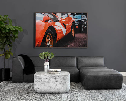 SUNPAN Strut Coffee Table - Marble Look