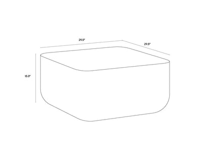 SUNPAN Strut Coffee Table