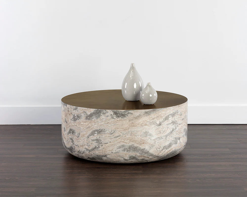 SUNPAN Diaz Coffee Table - Marble Look
