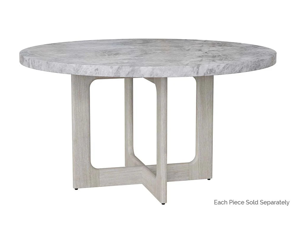 SUNPAN Cypher Dining Table Top - Marble Look – 55"
