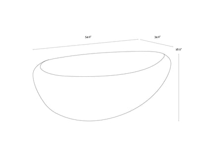 SUNPAN Corvo Coffee Table – Large