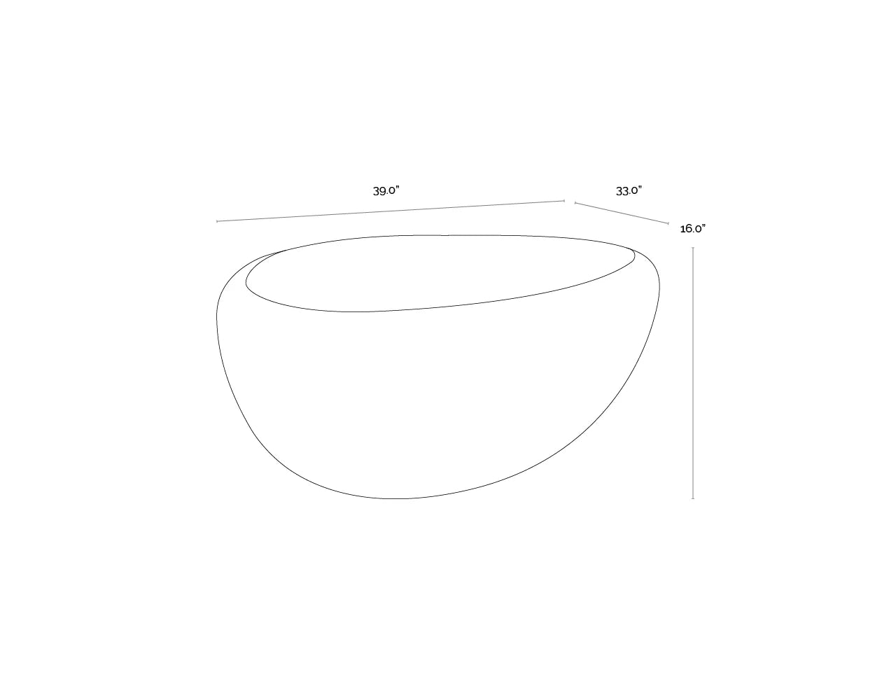 SUNPAN Corvo Coffee Table – Small