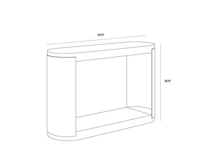 SUNPAN Cavette Console Table