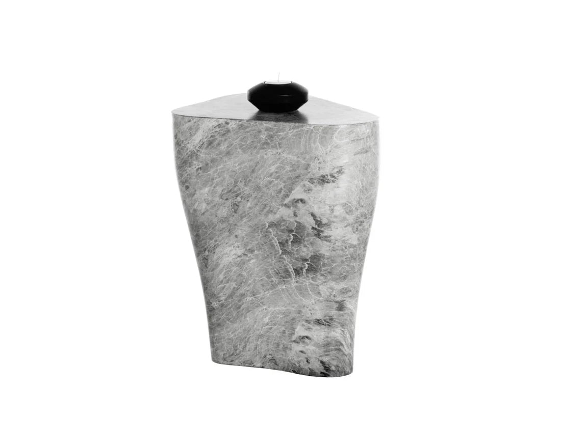 SUNPAN Dali End Table - Marble Look - Small