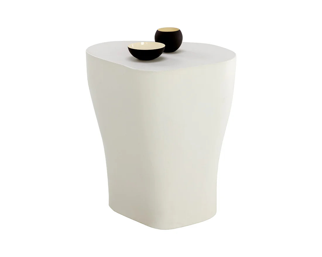 SUNPAN Dali End Table - White - Large