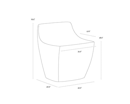 SUNPAN Ledger Stool
