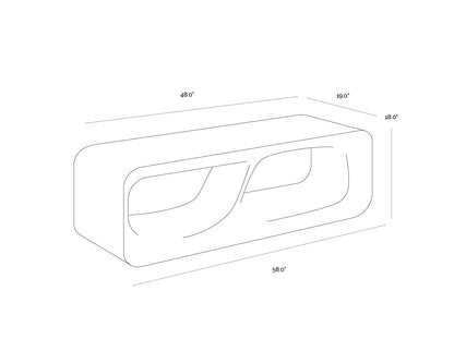SUNPAN Kurver Bench