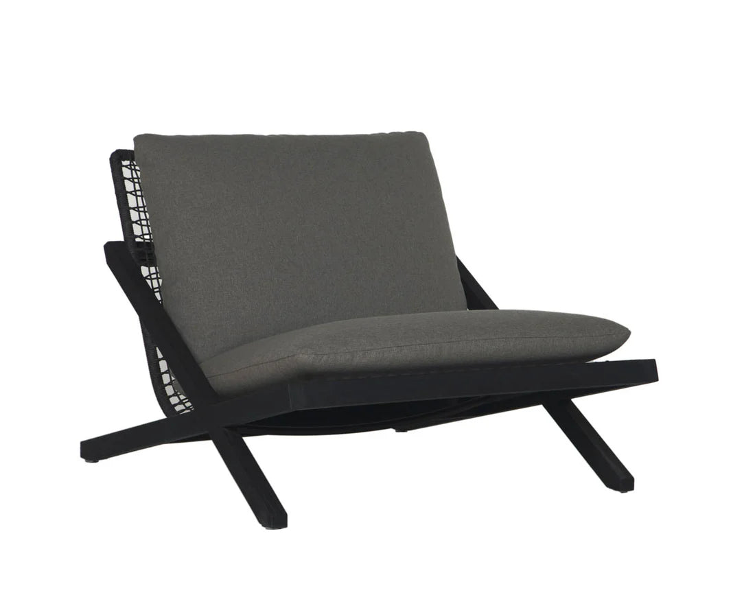 SUNPAN Bari Lounge Chair – Charcoal