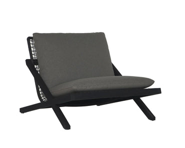 SUNPAN Bari Lounge Chair – Charcoal