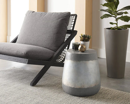 SUNPAN Bari Lounge Chair – Charcoal
