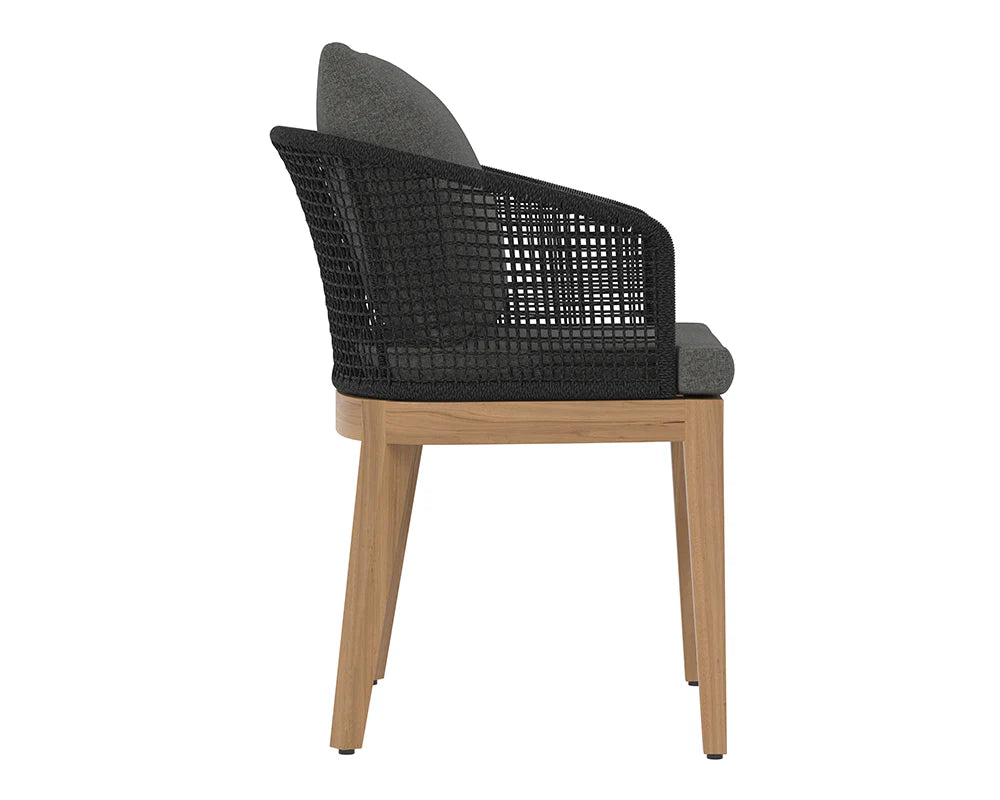 SUNPAN Capri Dining Armchair – Natural