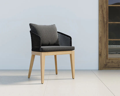 SUNPAN Capri Dining Armchair – Natural