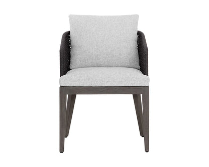 SUNPAN Capri Dining Armchair - Smoke Grey