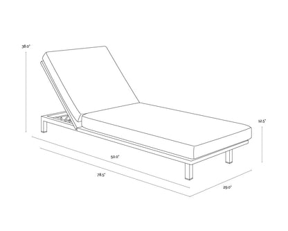 SUNPAN Geneve Lounger