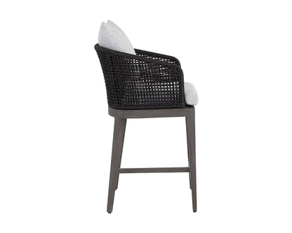 SUNPAN Capri Counter Stool - Smoke Grey