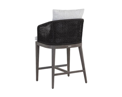 SUNPAN Capri Counter Stool - Smoke Grey