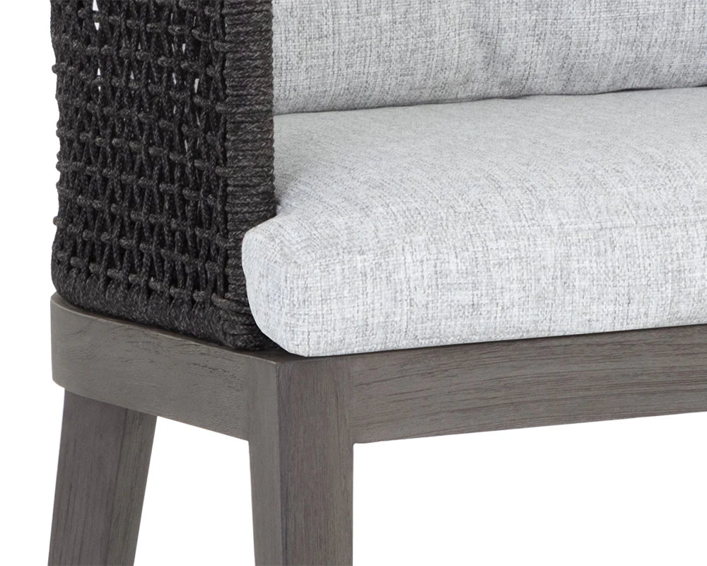 SUNPAN Capri Counter Stool - Smoke Grey