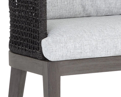 SUNPAN Capri Counter Stool - Smoke Grey