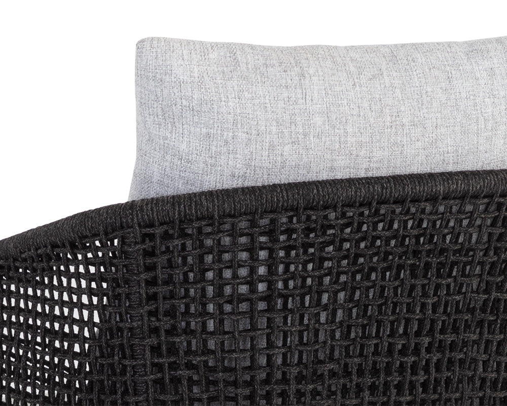 SUNPAN Capri Counter Stool - Smoke Grey