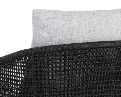SUNPAN Capri Counter Stool - Smoke Grey