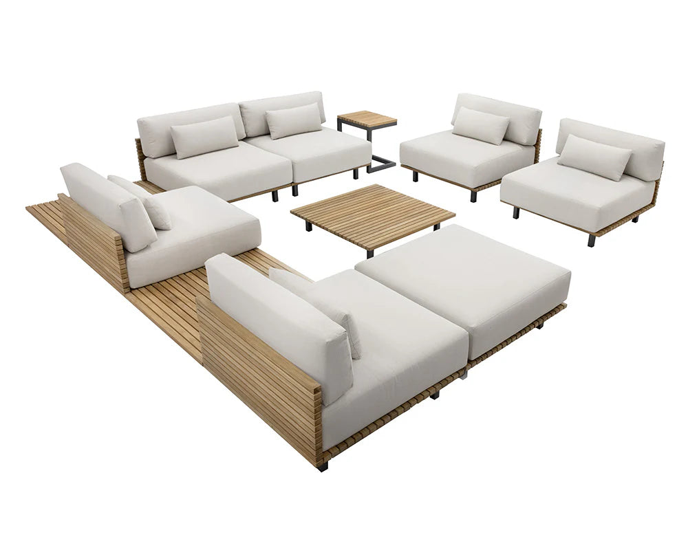 SUNPAN Geneve C-shaped End Table