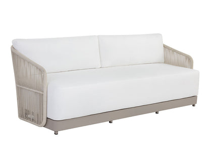 SUNPAN Allariz Sofa - Greige - Stinson White