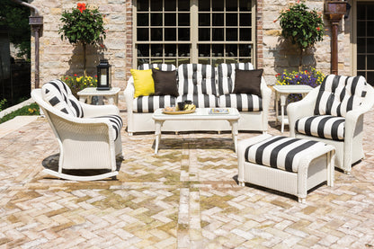 Lloyd Flanders Reflections Ottoman (FRAME ONLY) - 9017