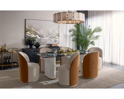 SUNPAN Aemond Dining Table – 86.5"