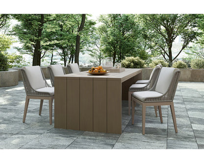 SUNPAN Sorrento Dining Chair - Drift Brown
