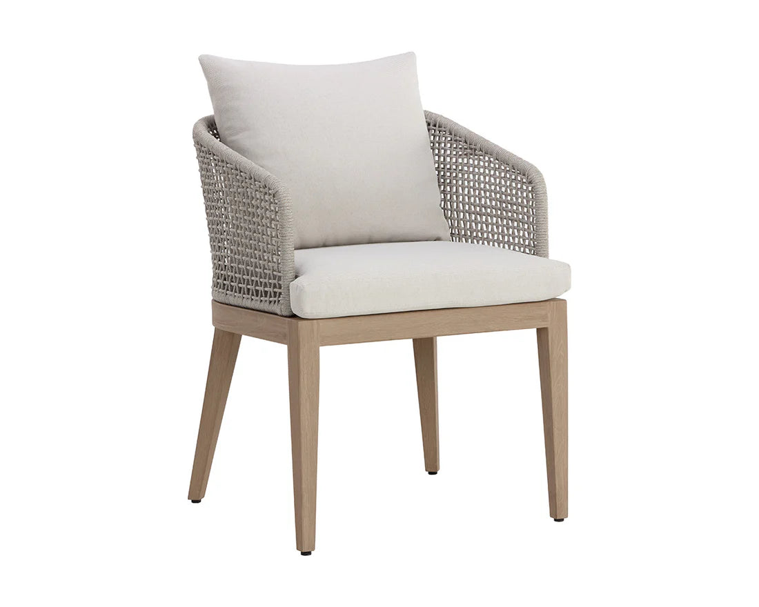 SUNPAN Capri Dining Armchair - Drift Brown
