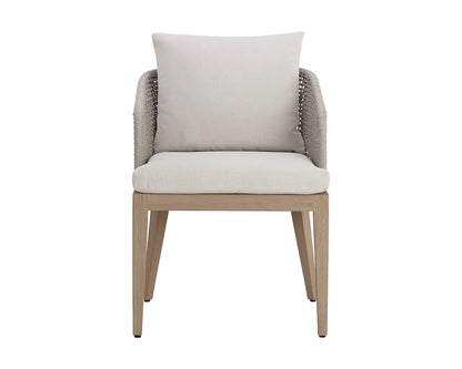 SUNPAN Capri Dining Armchair - Drift Brown