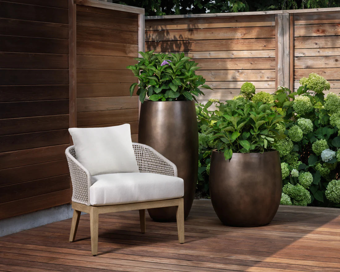 SUNPAN Capri Lounge Chair - Drift Brown