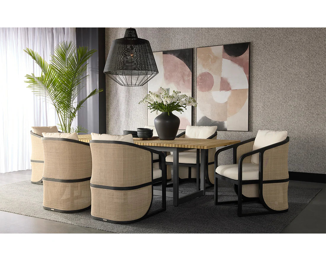 SUNPAN Palermo Dining Chair – Charcoal