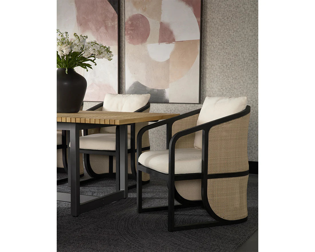 SUNPAN Palermo Dining Chair – Charcoal