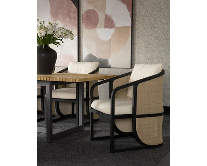 SUNPAN Palermo Dining Chair – Charcoal