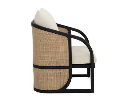 SUNPAN Palermo Lounge Chair - Charcoal