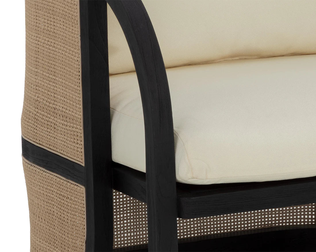 SUNPAN Palermo Lounge Chair - Charcoal