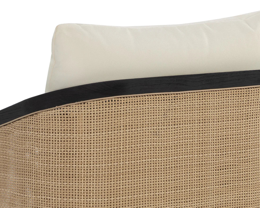 SUNPAN Palermo Lounge Chair - Charcoal