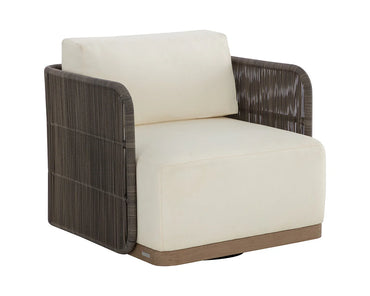 SUNPAN Ravenna Swivel Armchair – Stinson Cream