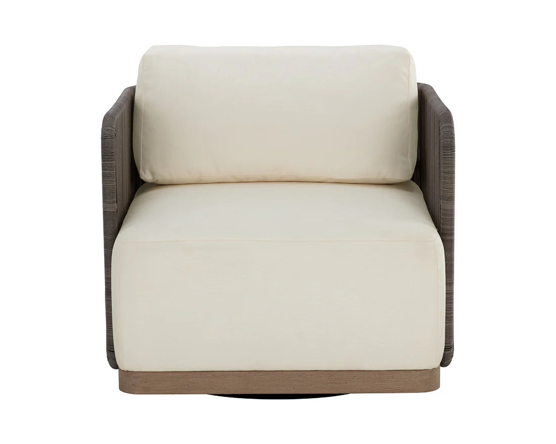 SUNPAN Ravenna Swivel Armchair – Stinson Cream