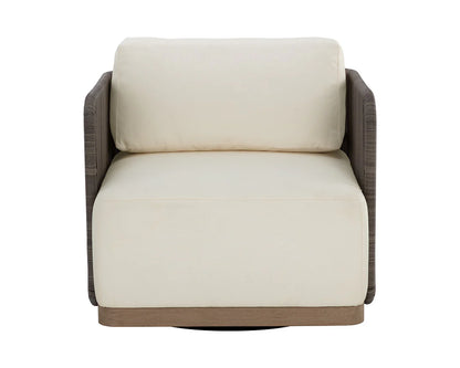 SUNPAN Ravenna Swivel Armchair – Stinson Cream