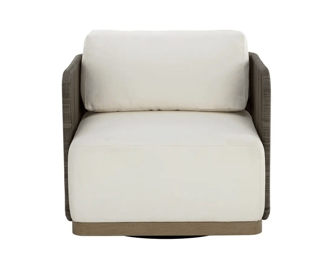 SUNPAN Ravenna Swivel Armchair – Stinson Cream