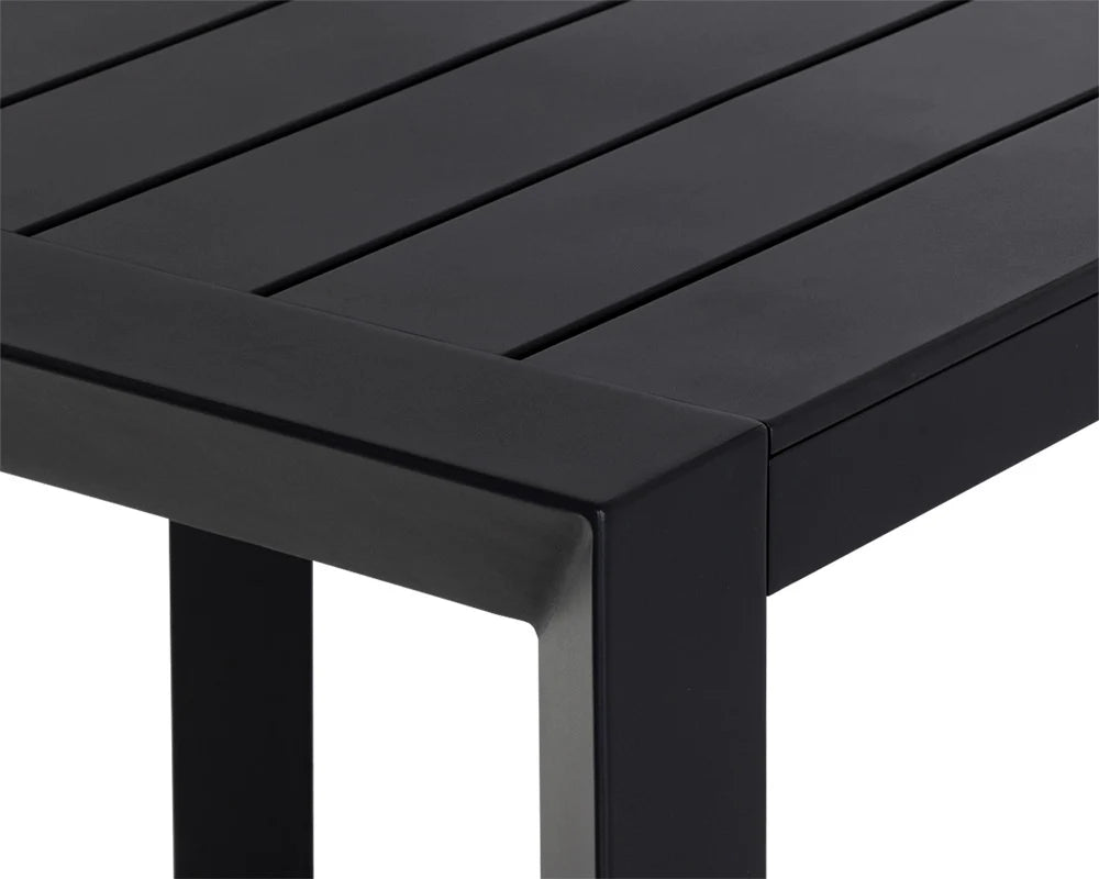 SUNPAN Merano Dining Table - Black – 37"