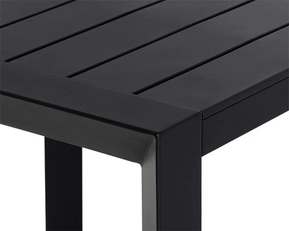 SUNPAN Merano Dining Table - Black – 37"