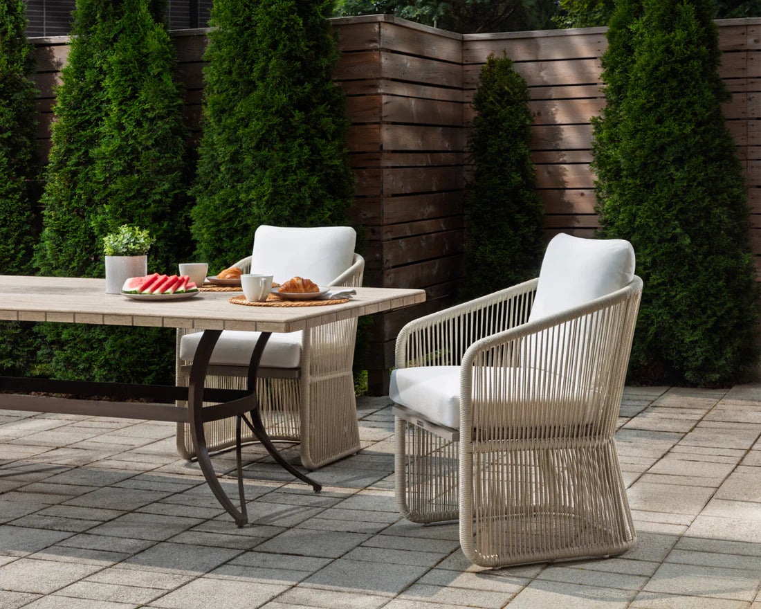 SUNPAN Allariz Dining Armchair – Greige