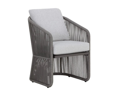 SUNPAN Allariz Dining Armchair - Warm Grey